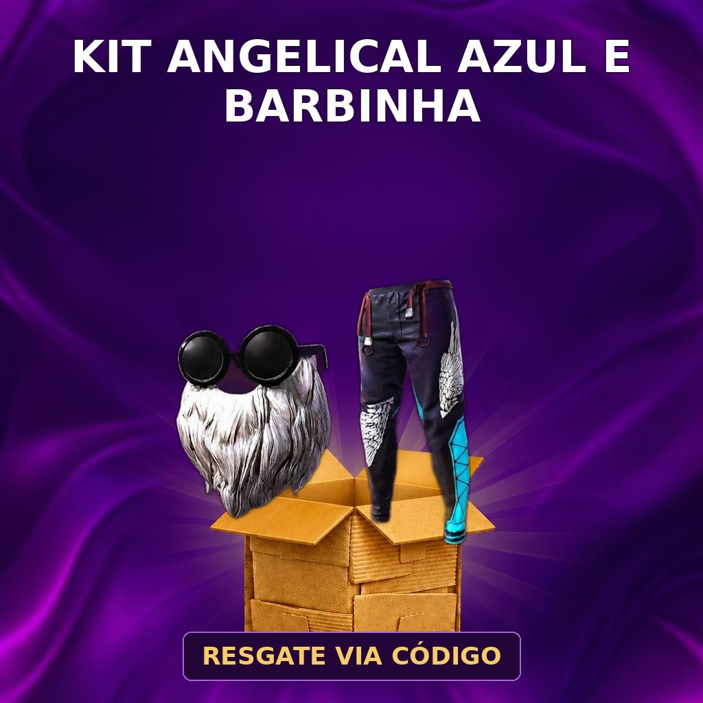 Kit Angelical Azul e Barbinha