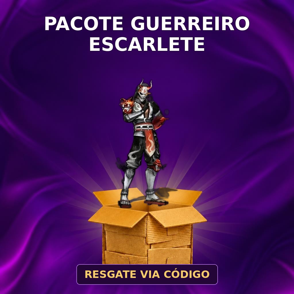 Pacote Guerreiro Escarlete